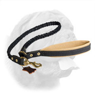 Braided Handcrafted Leather Dogue de Bordeaux Leash Braided Handcrafted Leather Dogue de Bordeaux Leash