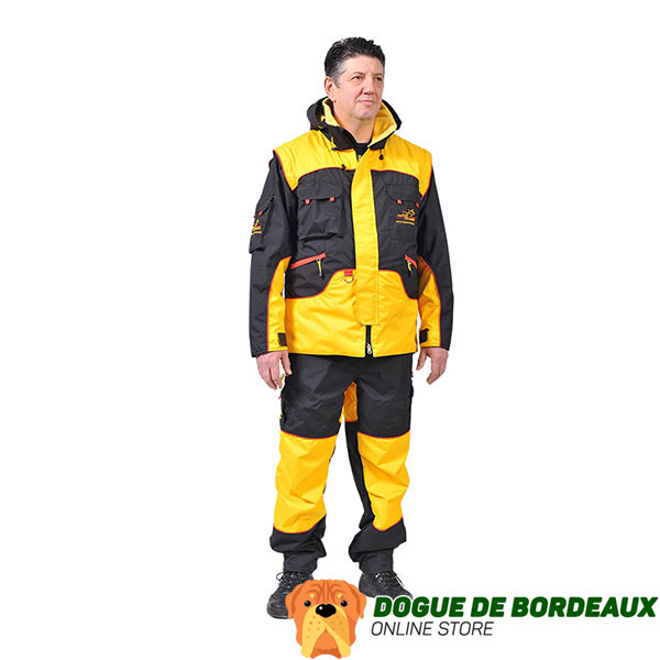 Protection Dog Training Suit of Weatherproof Membrane Fabric