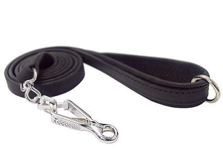 Genuine leather dog leash